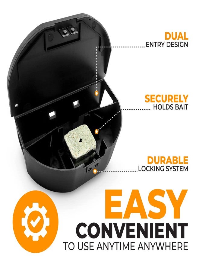 Ven-Trap 16 Pack - Mouse Bait Stations – Mice, Moles or Small Rodent Traps – Reusable Indoor Rodent Control - Image 2